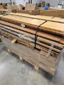 pallet of solid strand flooring color Java dark chocolate natural and eco-fusion bamboo flooring