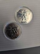 2 Batman Silver Coins
