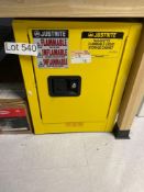 just rite flammable liquid storage cabinet