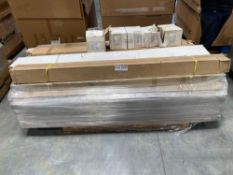 pallet of expresso flooring strand woven flooring vent covers and