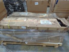 pallet of display boards
