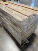 pallet of stair risers white carb and other