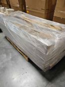 pallet of charcoal flooring and others