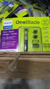 Phillips One Blade Trimmers, new, used and returns
