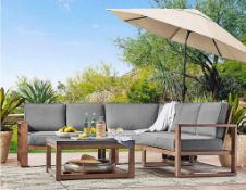 (1) Pallet- Cahaba 4 Peice Sectional Set