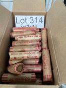 30 Rolls of Unsearched wheat pennies