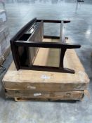 Pallet- entry table, adjustable bed base,