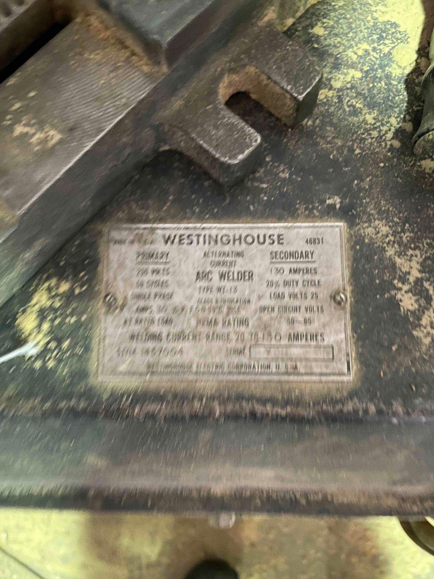 Westinghouse arc welder - Image 2 of 4