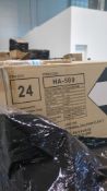 pallet of sanitizer