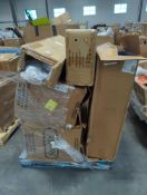 (1) Pallet- Sterilite totes, Tools Cart, Recycle bins