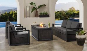 (1) Pallet- Adler 4 Pc Deep seating with Fire pit