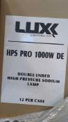 Pallet- Luxx Lighting co HPS Pro 1000W DE Double Ended High Pressure Sodium Lamp