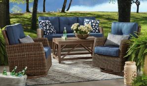 (1) Pallet- Fremont Collection 4 piece Deep seating set