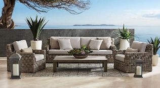 Halsted collection 4-Piece extra large seating set complete