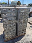 2 Storage Cabinets w/ misc. bits and tooling