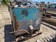 Metal Storage Dump Bin (contents should be emptied by time of auction) Location: 1307 W 1200 N Orem