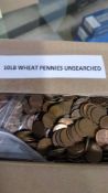 10 lbs of unsearch wheat pennies