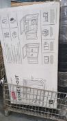pallet of keter products truck mat and other items