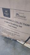 Pallet- Santa Monica Collection 4 piece seating set box 1 of 1, Abbyson Furniture, midea smart dehum
