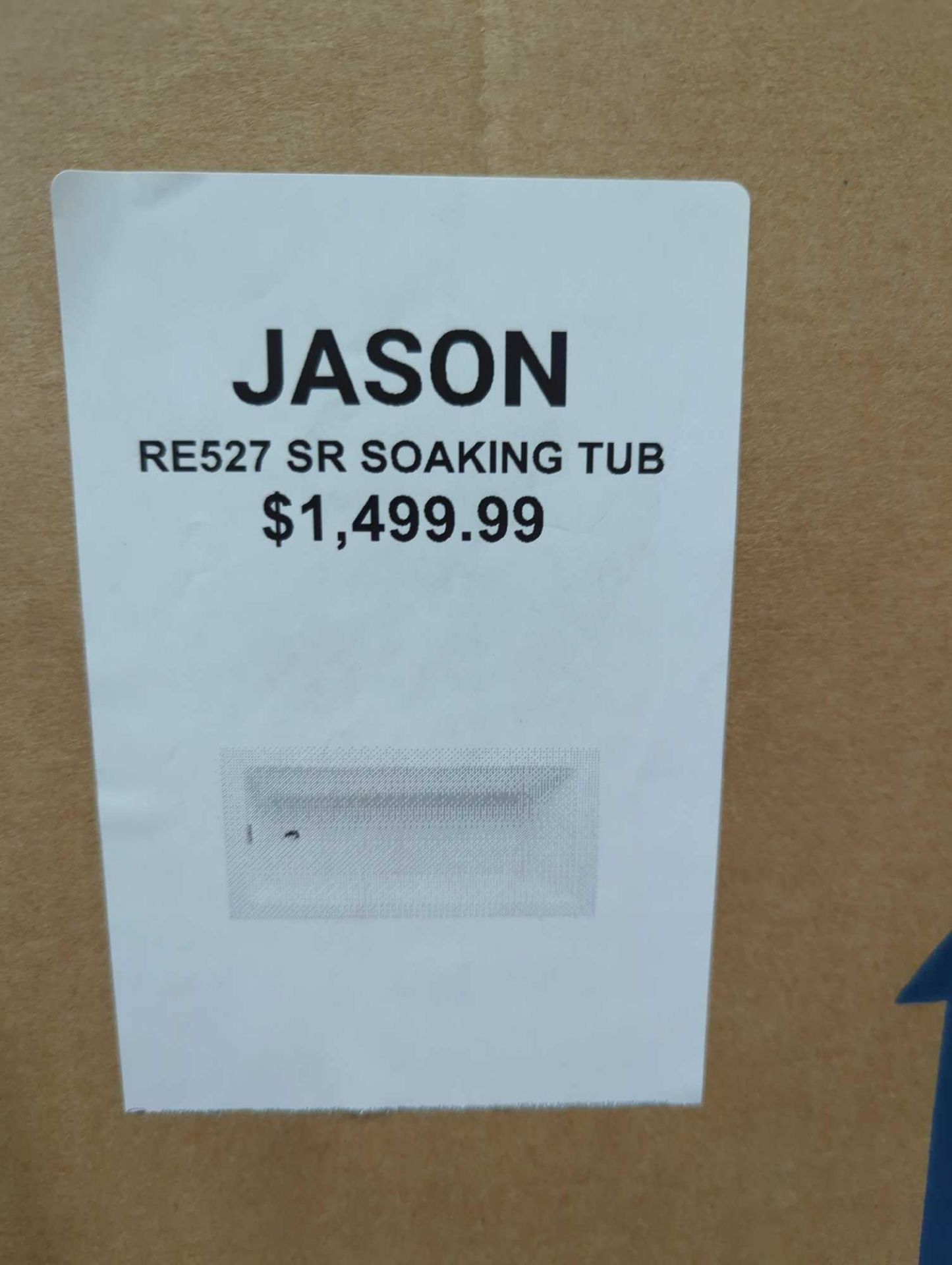 Jason hydrotherapy re527 Sr soaking tub - Image 2 of 3