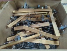 boxes of hangers