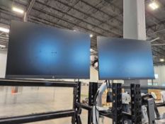 (4) HP Z24" monitors with Human scale arm