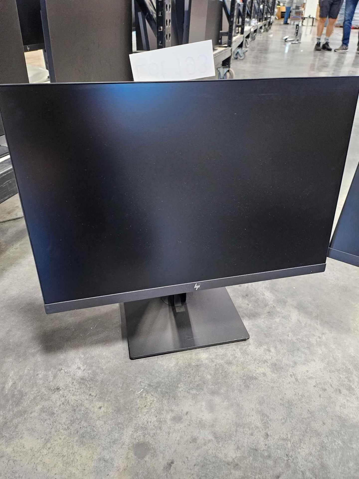 (2) HP z24" monitor with stands - Image 6 of 7