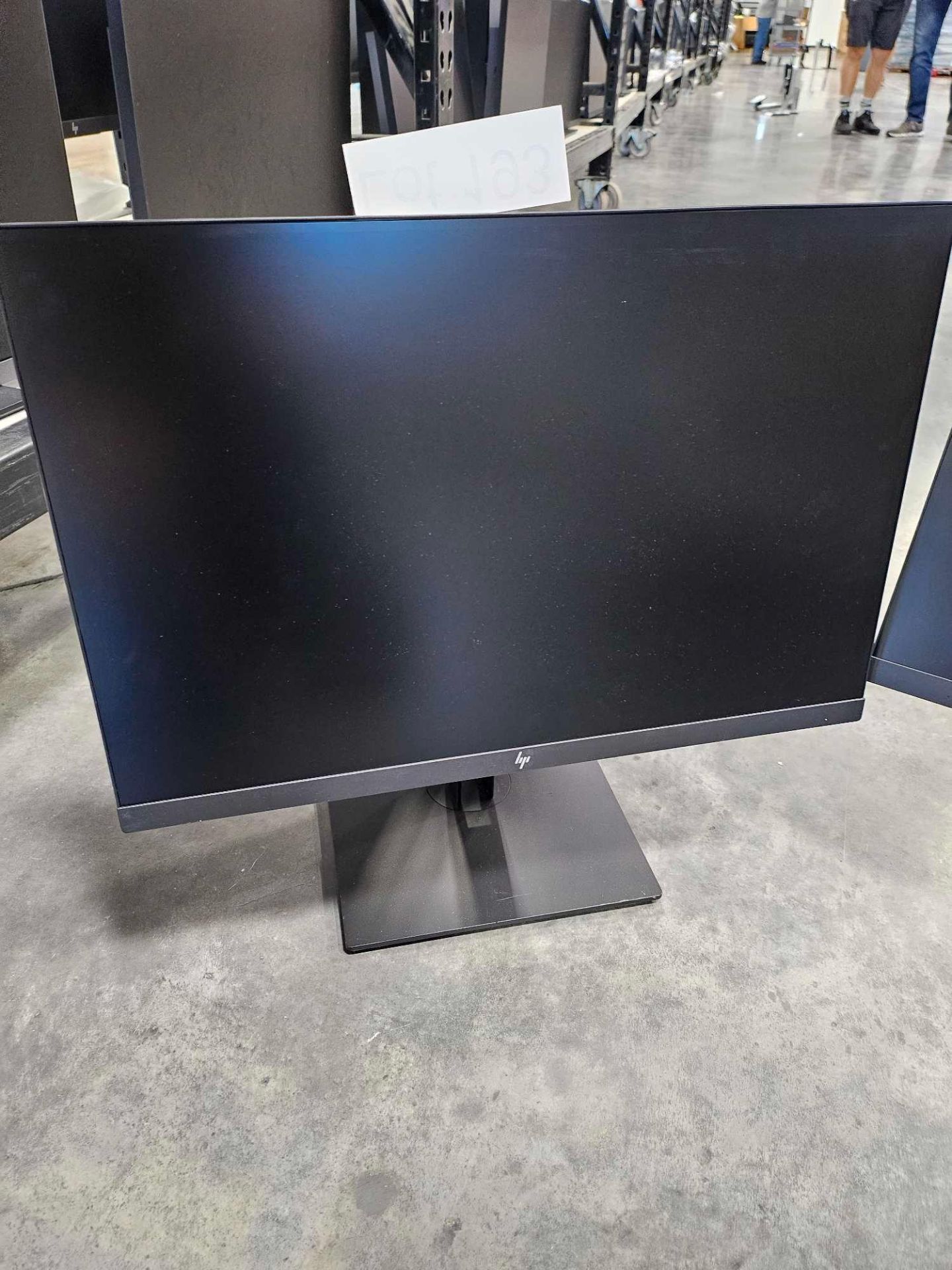 (2) HP z24" monitors with stands - Image 6 of 7