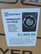 Pallet- Electrolux EFMG627UTT Gas Dryer