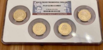 2007-S Proof Presidential Dollars Pf69 Ultra Cameo