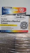 Pallet- Lidocaine + Menthol Cream, exp 5/23