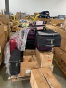 Pallet- Misc Luggage, toshiba till, folders, Elastimold -0750 shear bolt