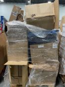 Pallet-- Luggage, Chairs, light covers, folding knee cart, GE ice maker, micro wave, carseat, and mo