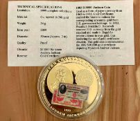 1905 $20 Washington Proof Gold Certificate Coin, 1882 $10000 Jackson Proof Gold Certifcate Coin