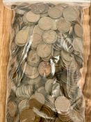 5 lbs of unsearched/unsorted wheat pennies