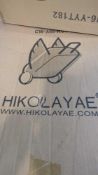 Pallet- Hikolayae luggage, lamps, firewood rack, woven totes and more