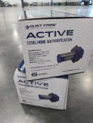 (2) Dust Free Active Air purifier 6" units