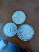 3 Misc Silver Coins