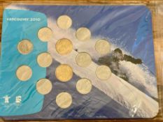 Canada 2010 Vancouver Winter Olympic Games Coin Set