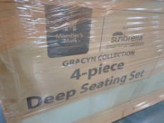 four piece deep seating collection box two of two only but it is a very large box