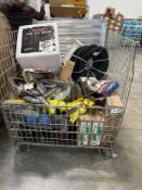 Wire bin- Straps, nails, strapping, tires, siemens boxes and more