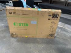 DTEN D7 55" All in One Video Conference, has not been tested, but appears in good condition