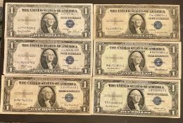 10- 1935 $1 Silver Certificates