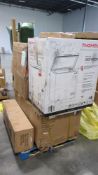 Pallet- thomson Chest Freezer Series 5 Gas Grill, Glittering sleigh, and more