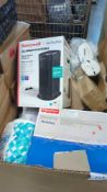 GL- Honeywell air purifer, Bath tissue, gas can, unilove booser seat, Fisher Price inflatable toy, F