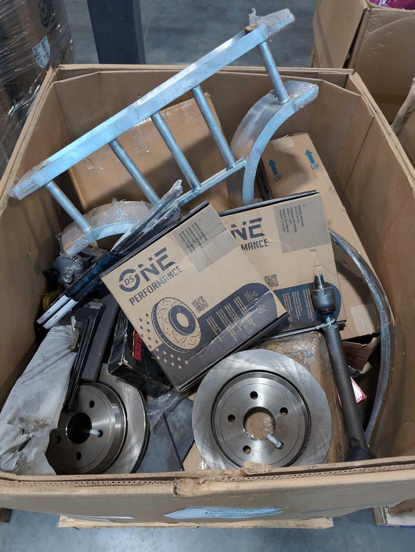 GL- Aluminum piece, brake rotor, tools, motor and more