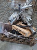 Wire bin- mufflers, car part, pump and more