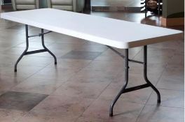 (25) 8' lifetime stacking table