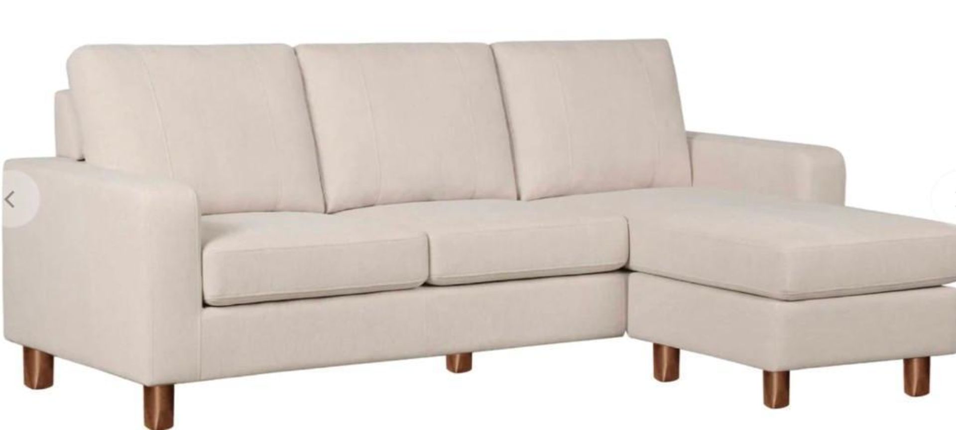 Berkeley fabric reversible sectional, popcorn makers and bumper car