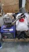 westinghouse iGen4500 (appears used), Chapin pump and more